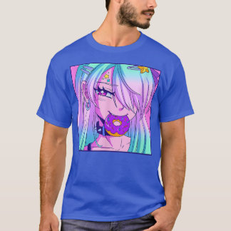 Japanese Anime Girl Waifu Japan Kawaii Otaku T-Shirt
