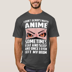 Japanese anime merch lover nager boys girls women  T-Shirt