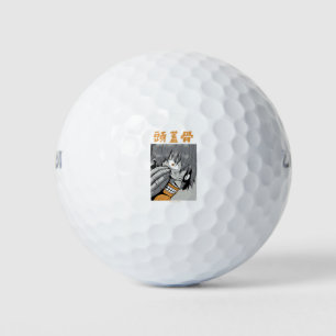Japanese anime monster creature golf balls