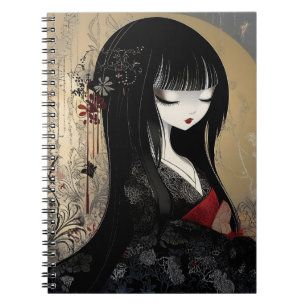Japanese Anime Queen Notebook