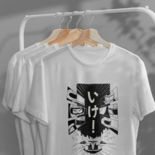 Japanese Anime Racing Car Manga  T-Shirt