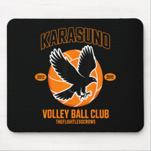 Japanese Anime Volleyball Club Karasunooo High  Mouse Pad