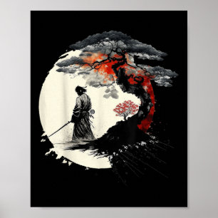 Japanese Art Aikido Tree Of Life Peace Art Of War  Poster