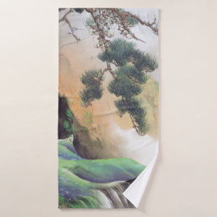 Japanese Art bath towel