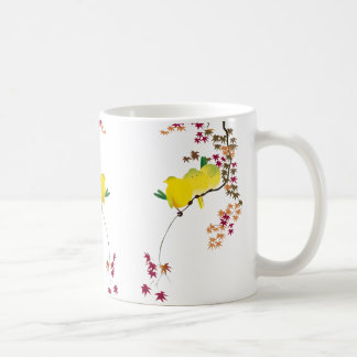 Japanese art coffee mug