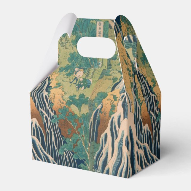 Japanese Art custom favour boxes (Front Side)