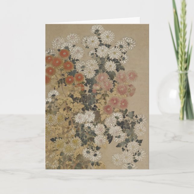 Japanese Art custom greeting card (Front)