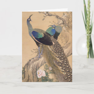 Japanese Art custom greeting card