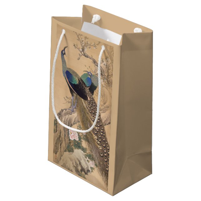 Japanese Art gift bag (Back Angled)