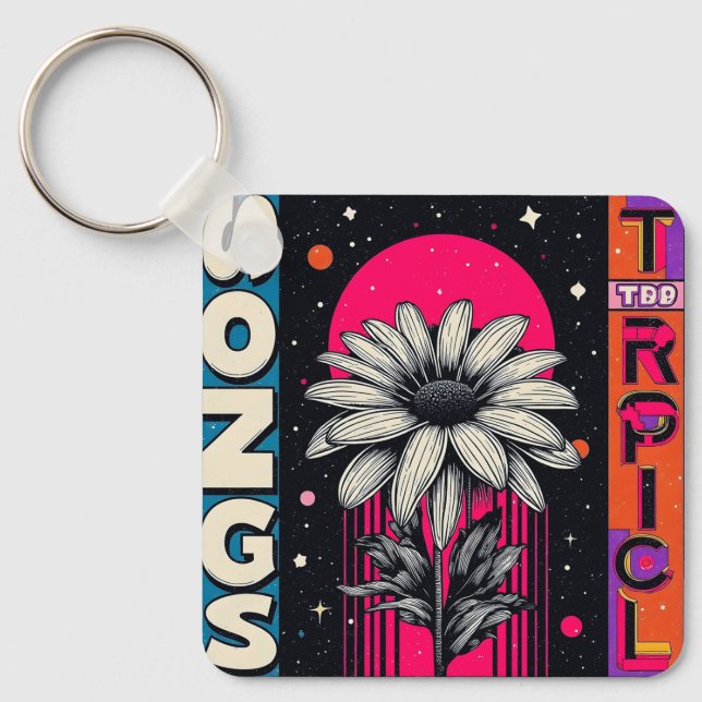 Japanese art keychain (Front)