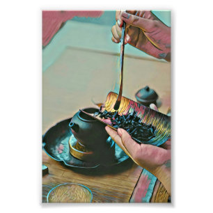 Japanese art lover photo print