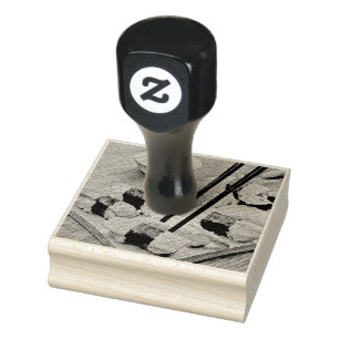 Japanese art lover rubber stamp