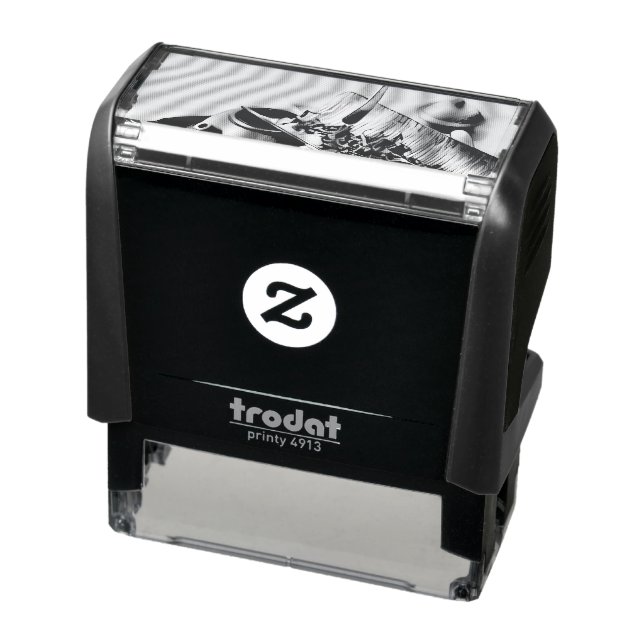 Japanese art lover self-inking stamp (Product)