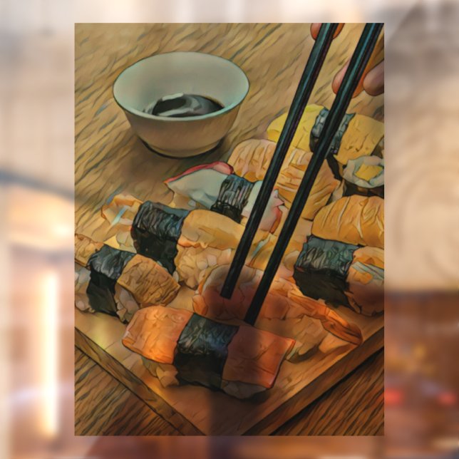 Japanese art lover window cling (Sheet 2)