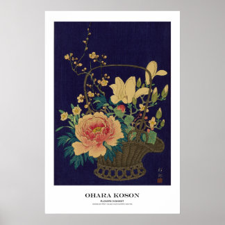 Japanese Art Print - Ohara Koson - Flowers