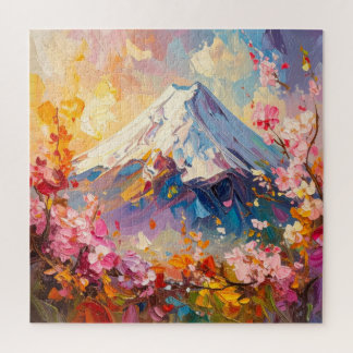 Japanese Art Puzzle Mount Fuji　富士山　日本
