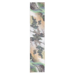 Japanese Art table runner