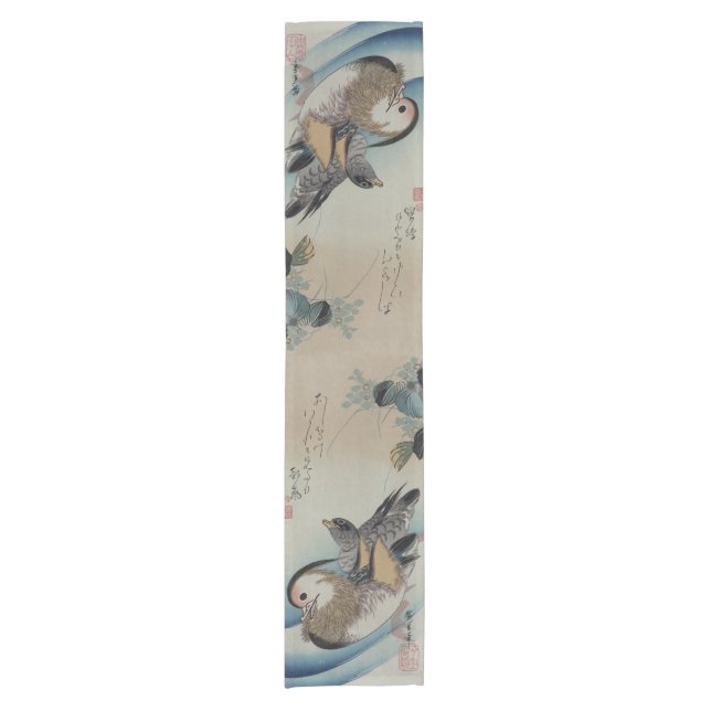 Japanese Art table runner (Front)