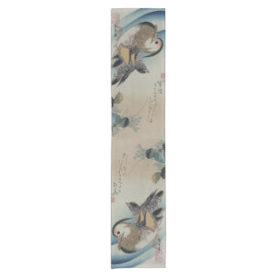 Japanese Art table runner