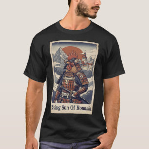 Japanese Art Ukiyo-e Romania Rooster T-Shirt