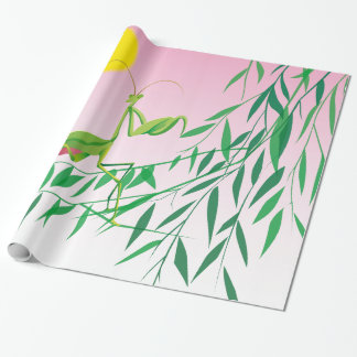 Japanese art wrapping paper