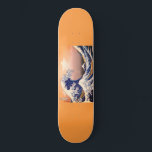 Japanese artwork painting wave skateboard<br><div class="desc">Japanese artwork painting wave, skateboard.</div>