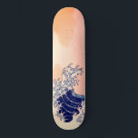 Japanese artwork painting wave, skateboard<br><div class="desc">Japanese artwork painting wave,  skateboard.</div>