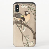 Japanese Asian Bird Chickadee Songbird