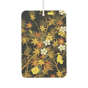 Japanese Autumn Leaves Antique Rich Classic Art Air Freshener