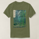 Japanese Bamboo grove Woodblock Art Spiritual natu