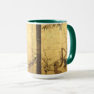 Japanese Bamboo & Plum Tree by Ogata Kōrin Mug