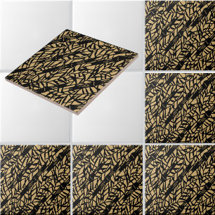 Japanese Bamboo Stencil Ise Katagami Pattern Tile
