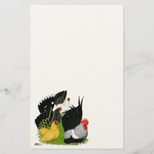 Japanese Bantam Quartet Stationery