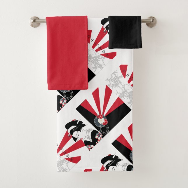 Japanese Bath Towel Set (Insitu)