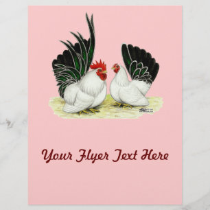 Japanese Blacktail Bantams Flyer