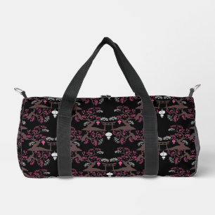 Japanese Blossom Print Home Decor Duffle Bag
