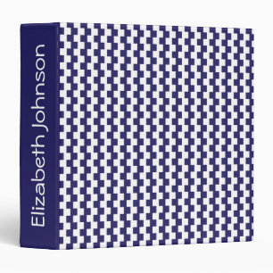 Japanese Blue 3 Ring Binder