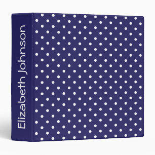 Japanese Blue 3 Ring Binder