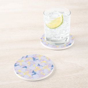 Japanese blue coaster