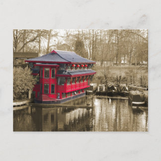 Japanese boat postcard