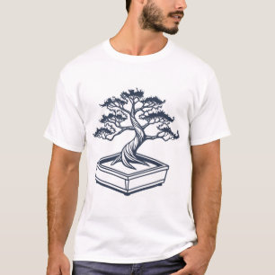 Japanese Bonsai Tree Zen Aesthetic T-Shirt