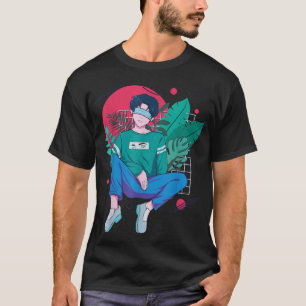 Japanese Boy Student Anime Manga Graphic Art Japan T-Shirt