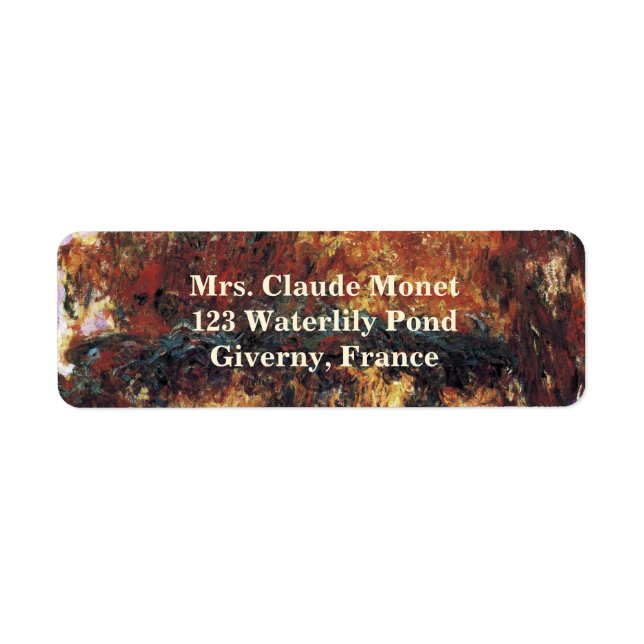 Japanese Bridge by Claude Monet, Vintage Fine Art (Front)