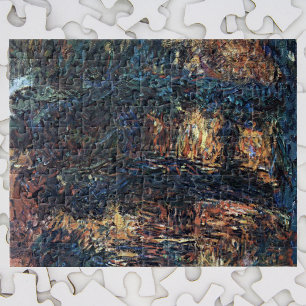 Japanese Bridge by Claude Monet, Vintage Fine Art Jigsaw Puzzle