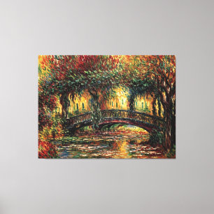 Japanese Bridge Canvas Print