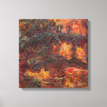 Japanese Bridge - Claude Monet - c1920
