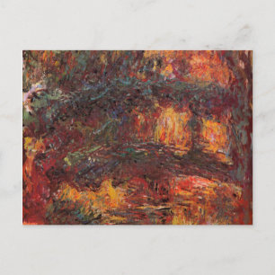 Japanese Bridge - Claude Monet - c1920 Postcard