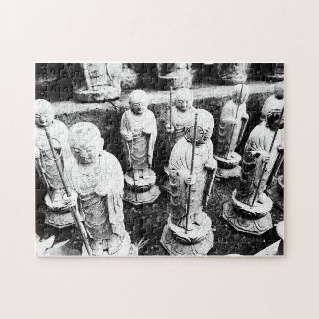 Japanese Buddha Statues Jigsaw Puzzle (Horizontal)