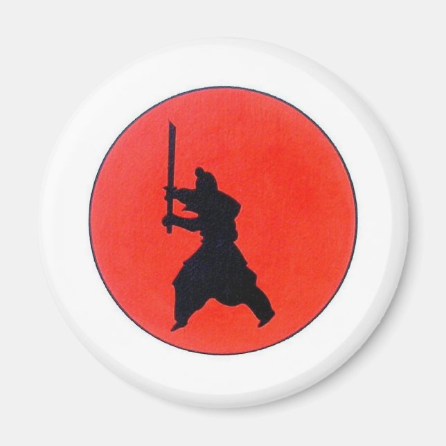 Japanese Bushido Way Of The Warrior Magnet (Front)