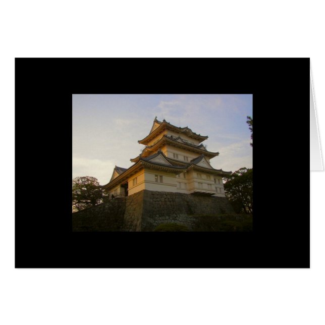 Japanese Card (Castle) (Front Horizontal)